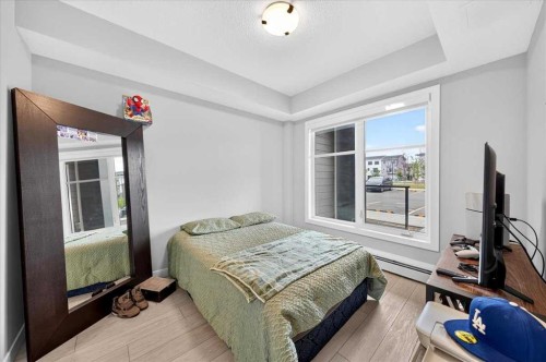 2112-681 Savanna Boulevard Ne, Calgary, AB - Indoor Photo Showing Bedroom