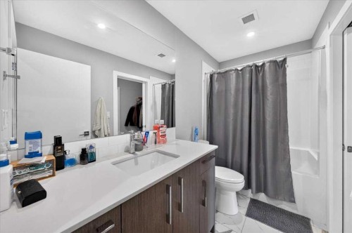 2112-681 Savanna Boulevard Ne, Calgary, AB - Indoor Photo Showing Bathroom