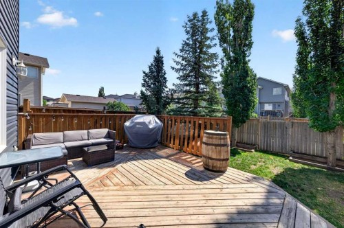 363 Evanston View Nw, Calgary, AB - Outdoor With Deck Patio Veranda With Exterior