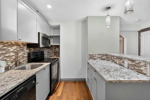 363 Evanston View Nw, Calgary, AB - Indoor Photo Showing Kitchen With Upgraded Kitchen