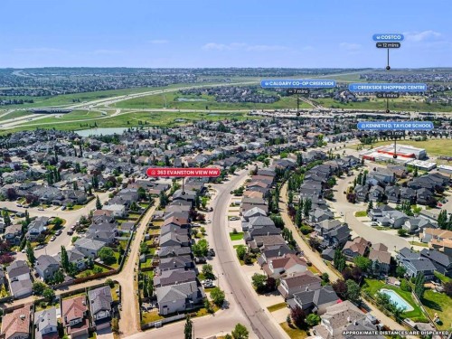 363 Evanston View Nw, Calgary, AB - Outdoor With View