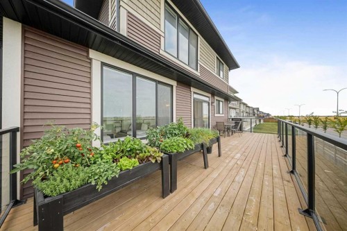 105 Homestead Crescent Ne, Calgary, AB - Outdoor With Deck Patio Veranda With Exterior