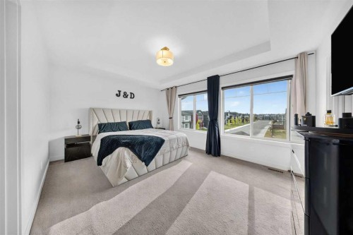 105 Homestead Crescent Ne, Calgary, AB - Indoor Photo Showing Bedroom