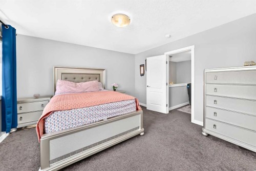 179 Cornerstone Avenue Ne, Calgary, AB - Indoor Photo Showing Bedroom