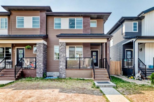 179 Cornerstone Avenue Ne, Calgary, AB - Outdoor With Deck Patio Veranda With Facade