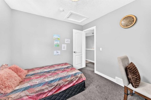 179 Cornerstone Avenue Ne, Calgary, AB - Indoor Photo Showing Bedroom