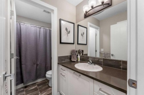 156 Rainbow Falls Heath, Chestermere, AB - Indoor Photo Showing Bathroom