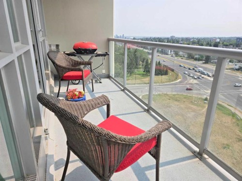 1103-77 Spruce Place Sw, Calgary, AB - Outdoor With Balcony