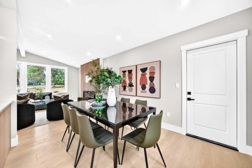 1635 32 Avenue Nw, Calgary, AB - Indoor Photo Showing Dining Room