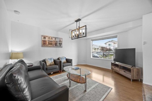 133 Applemead Close Se Close, Calgary, AB - Indoor Photo Showing Living Room