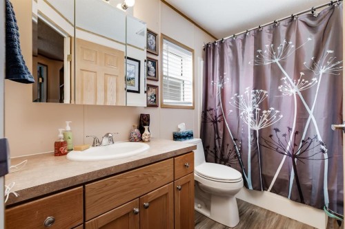 806 Beckner Crescent, Carstairs, AB - Indoor Photo Showing Bathroom