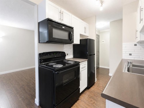 202-10305 116 Street Nw, Edmonton, AB - Indoor Photo Showing Kitchen