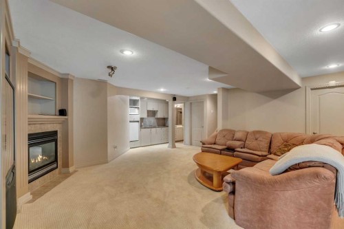 11 Tuscany Ridge Park Nw, Calgary, AB - Indoor With Fireplace