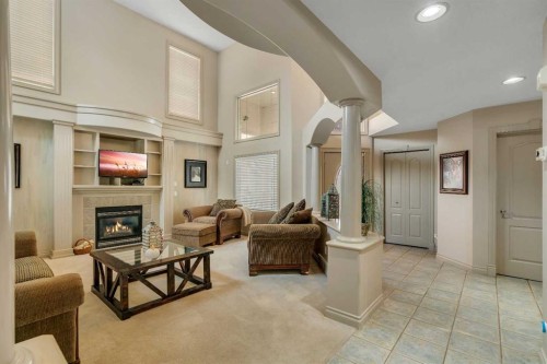 11 Tuscany Ridge Park Nw, Calgary, AB - Indoor With Fireplace