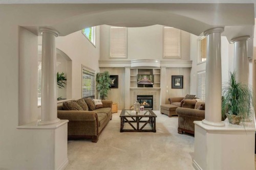 11 Tuscany Ridge Park Nw, Calgary, AB - Indoor With Fireplace