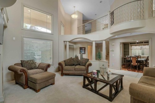 11 Tuscany Ridge Park Nw, Calgary, AB - Indoor Photo Showing Living Room