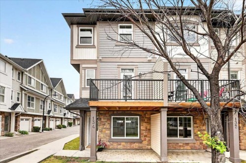 134 New Brighton Landing Se, Calgary, AB - Outdoor With Facade
