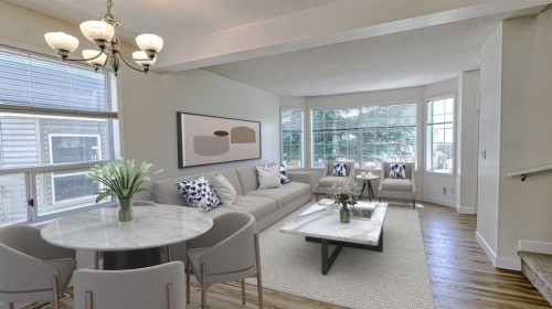 157 Harvest Gold Heights Ne, Calgary, AB - Indoor Photo Showing Living Room