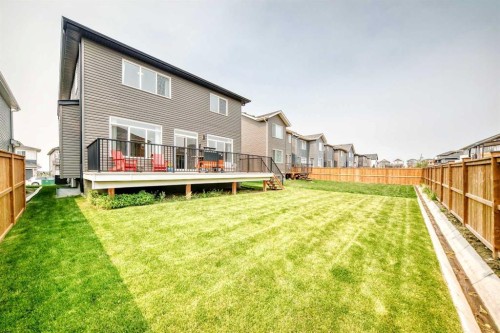 24 Emerson Crescent, Okotoks, AB - Outdoor With Deck Patio Veranda With Backyard With Exterior