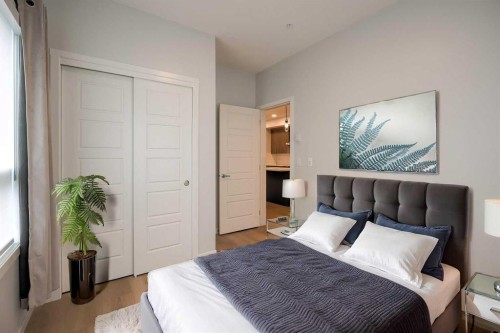 5116-20295 Seton Way Se, Calgary, AB - Indoor Photo Showing Bedroom