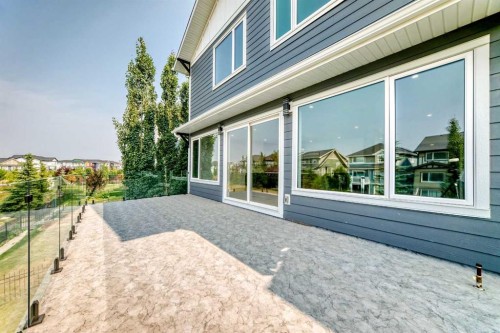79 Sundown Way, Cochrane, AB - Outdoor With Deck Patio Veranda With Exterior