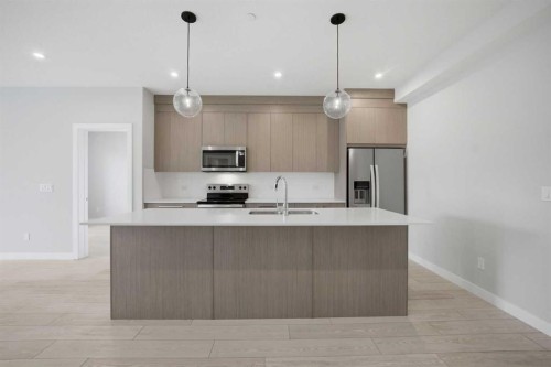 2303-60 Skyview Ranch Road Ne, Calgary, AB - Indoor Photo Showing Kitchen With Upgraded Kitchen