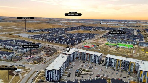 2303-60 Skyview Ranch Road Ne, Calgary, AB - Outdoor With View