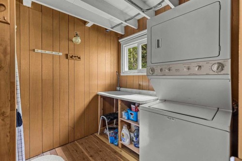 9 Des Arcs Road, Lac Des Arcs, AB - Indoor Photo Showing Laundry Room