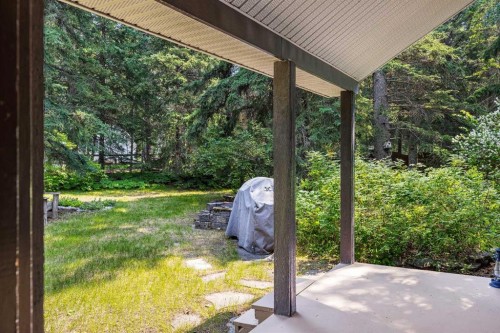 9 Des Arcs Road, Lac Des Arcs, AB - Outdoor With Deck Patio Veranda