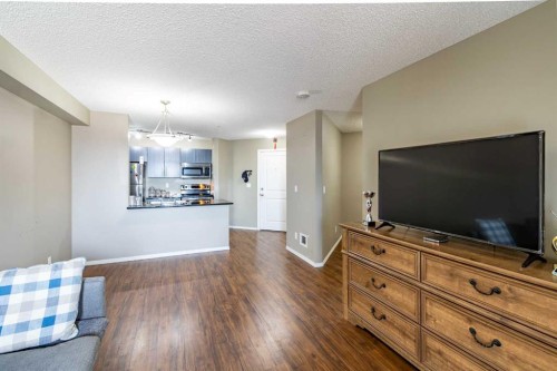1108-5 Saddlestone Way Ne, Calgary, AB - Indoor Photo Showing Living Room