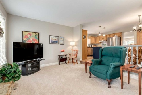 15 Sunrise Crescent Se, Calgary, AB - Indoor Photo Showing Living Room