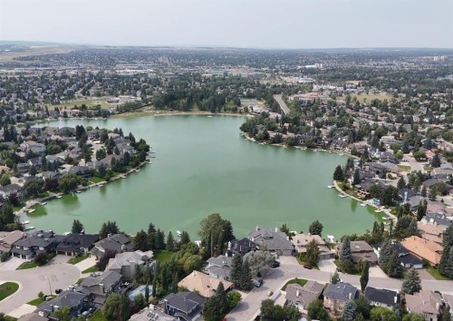 15 Sunrise Crescent Se, Calgary, AB - Outdoor With Body Of Water With View