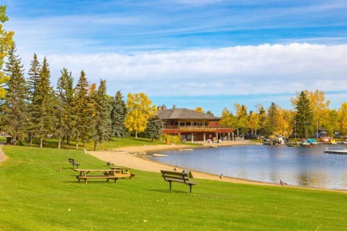 15 Sunrise Crescent Se, Calgary, AB - Outdoor With Body Of Water With View