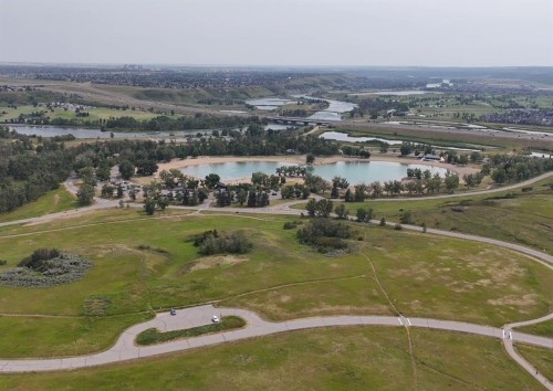 15 Sunrise Crescent Se, Calgary, AB - Outdoor With Body Of Water With View