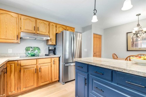 15 Sunrise Crescent Se, Calgary, AB - Indoor Photo Showing Kitchen
