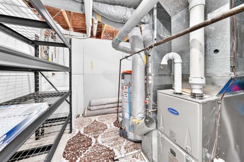 147 Macewan Drive Nw, Calgary, AB - Indoor Photo Showing Basement