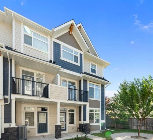 124 Wentworth Row Sw, Calgary, AB - Outdoor With Balcony With Facade