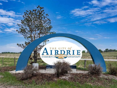 936 Windsong Drive Sw, Airdrie, AB - Outdoor With View