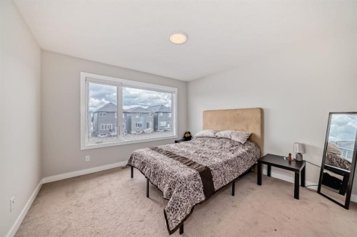 73 Homestead Boulevard Ne, Calgary, AB - Indoor Photo Showing Bedroom