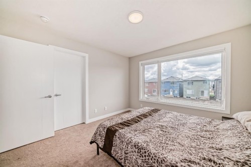 73 Homestead Boulevard Ne, Calgary, AB - Indoor Photo Showing Bedroom