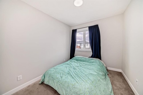 73 Homestead Boulevard Ne, Calgary, AB - Indoor Photo Showing Bedroom