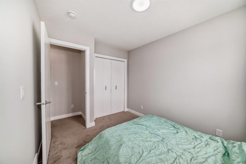 73 Homestead Boulevard Ne, Calgary, AB - Indoor Photo Showing Bedroom