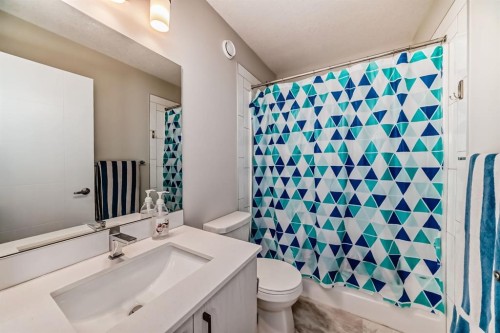 73 Homestead Boulevard Ne, Calgary, AB - Indoor Photo Showing Bathroom