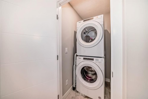 73 Homestead Boulevard Ne, Calgary, AB - Indoor Photo Showing Laundry Room