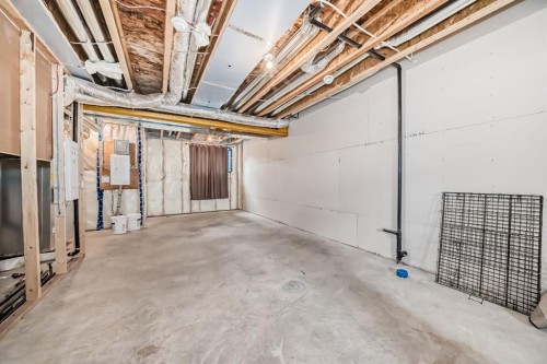73 Homestead Boulevard Ne, Calgary, AB - Indoor Photo Showing Basement