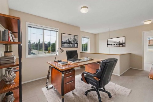 41 Panorama Hills Way Nw, Calgary, AB - Indoor Photo Showing Office