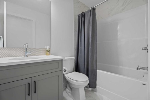 19 Cranbrook Gardens Se, Calgary, AB - Indoor Photo Showing Bathroom