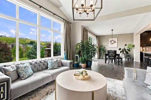699 Cranston Avenue Se, Calgary, AB - Indoor Photo Showing Living Room