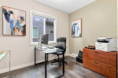 699 Cranston Avenue Se, Calgary, AB - Indoor Photo Showing Office