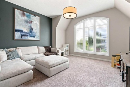 699 Cranston Avenue Se, Calgary, AB - Indoor Photo Showing Living Room